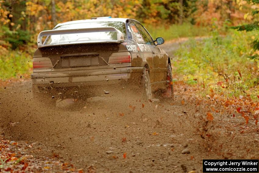 Ryan George / Heather Stieber-George BMW M3 on SS13, Trouble.