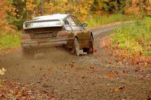 Ryan George / Heather Stieber-George BMW M3 on SS13, Trouble.