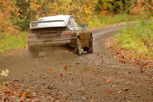 Ryan George / Heather Stieber-George BMW M3 on SS13, Trouble.