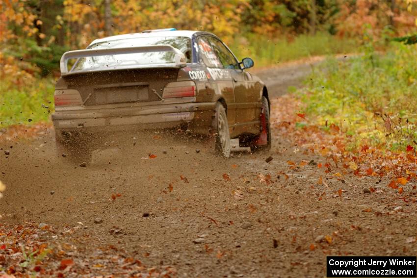 Ryan George / Heather Stieber-George BMW M3 on SS13, Trouble.