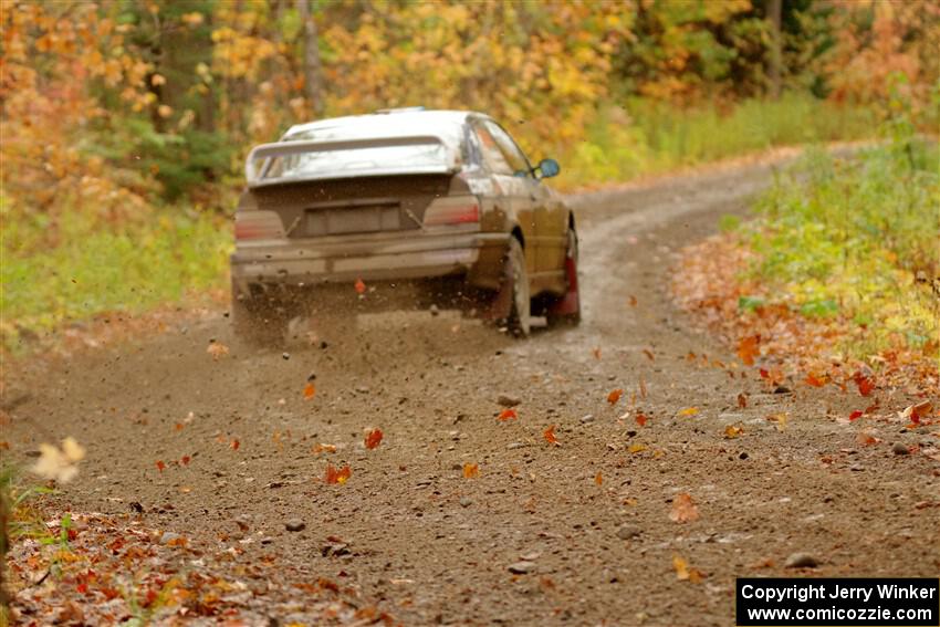 Ryan George / Heather Stieber-George BMW M3 on SS13, Trouble.