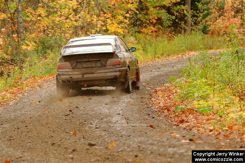 Ryan George / Heather Stieber-George BMW M3 on SS13, Trouble.