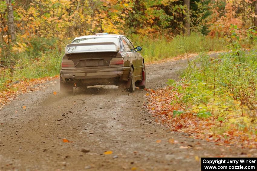 Ryan George / Heather Stieber-George BMW M3 on SS13, Trouble.