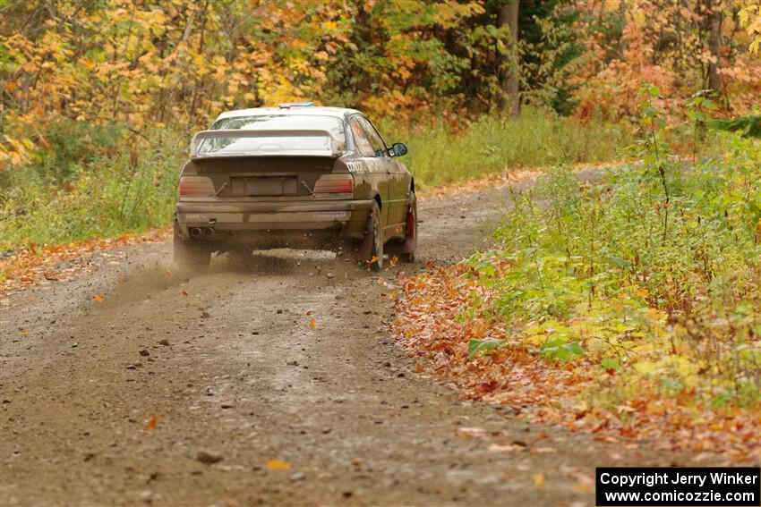 Ryan George / Heather Stieber-George BMW M3 on SS13, Trouble.