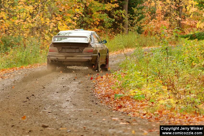 Ryan George / Heather Stieber-George BMW M3 on SS13, Trouble.