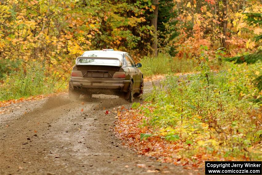 Ryan George / Heather Stieber-George BMW M3 on SS13, Trouble.