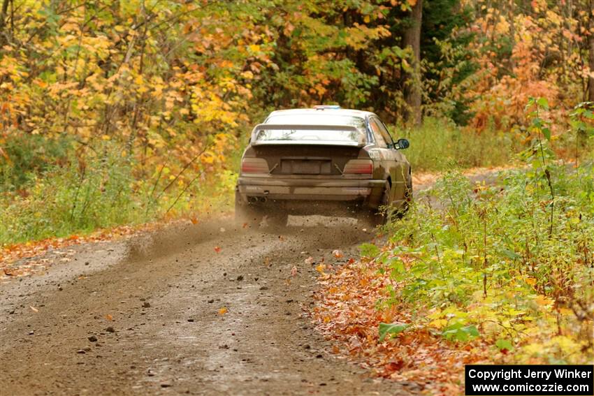 Ryan George / Heather Stieber-George BMW M3 on SS13, Trouble.