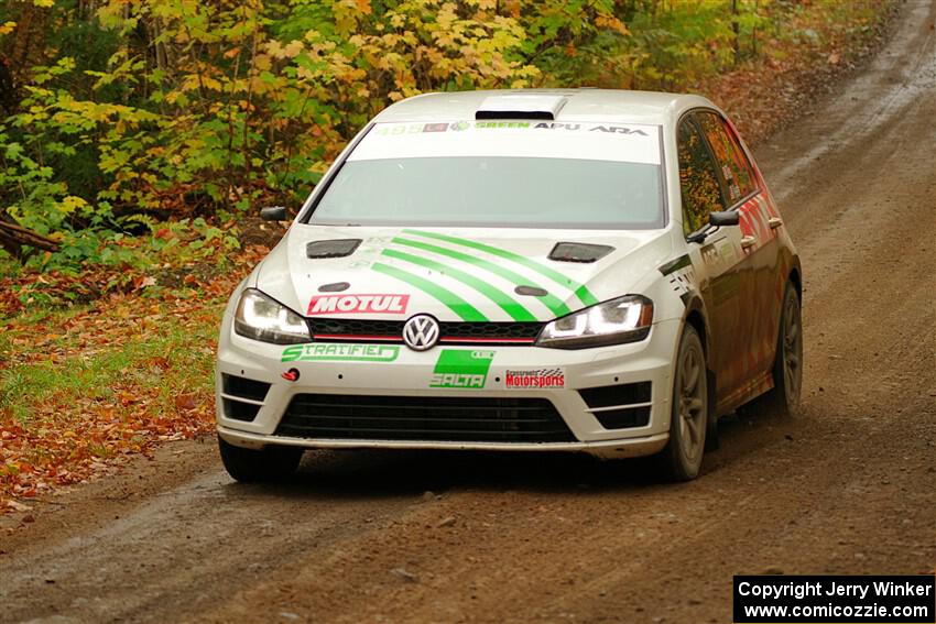 Steve Bis / Kelly Keefe VW Golf R on SS13, Trouble.