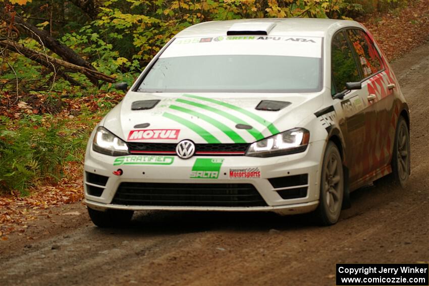 Steve Bis / Kelly Keefe VW Golf R on SS13, Trouble.