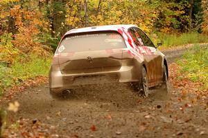 Steve Bis / Kelly Keefe VW Golf R on SS13, Trouble.