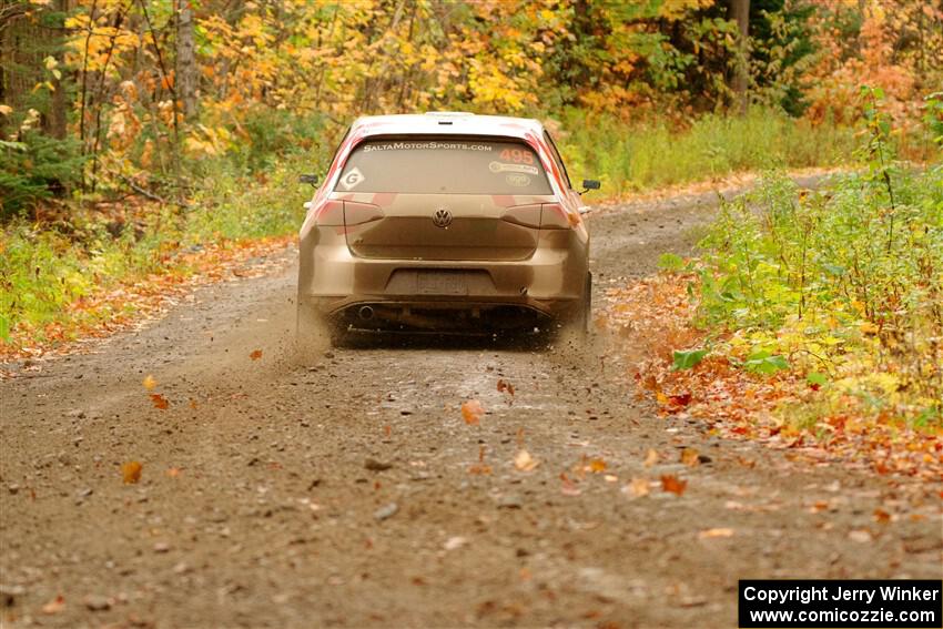 Steve Bis / Kelly Keefe VW Golf R on SS13, Trouble.