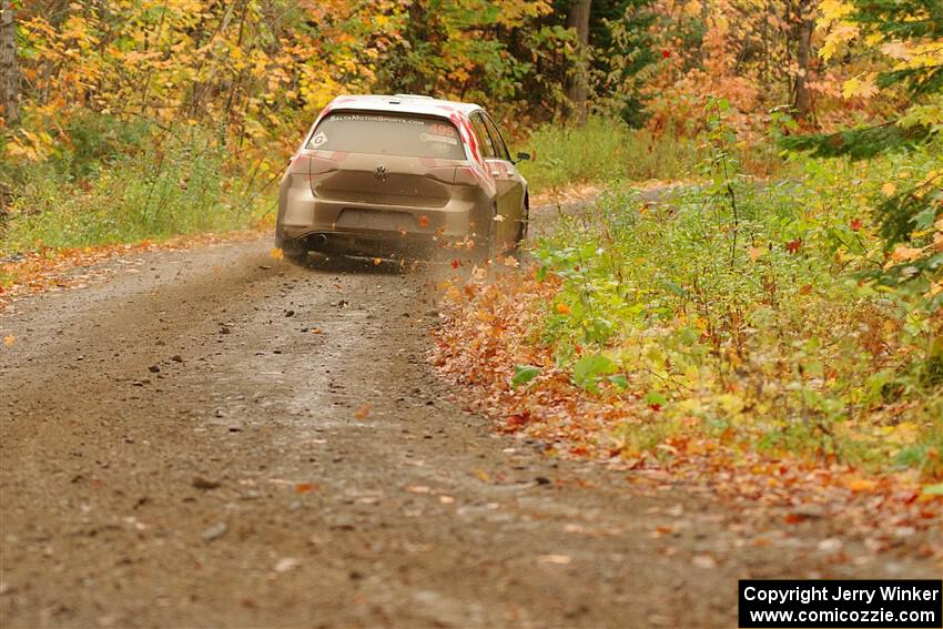 Steve Bis / Kelly Keefe VW Golf R on SS13, Trouble.