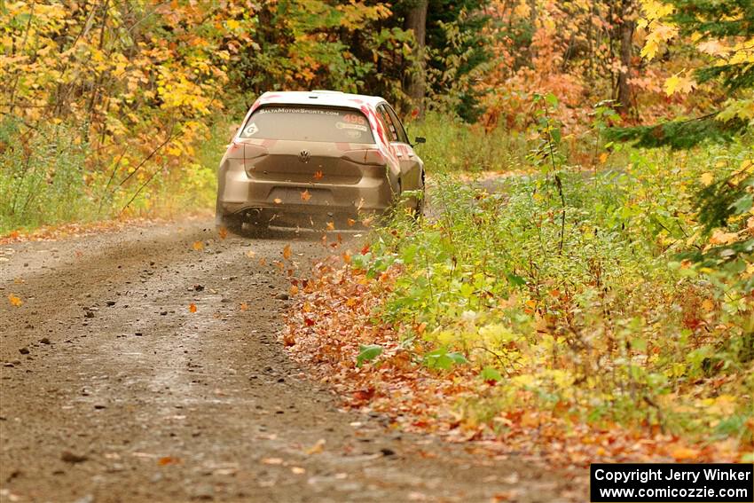 Steve Bis / Kelly Keefe VW Golf R on SS13, Trouble.