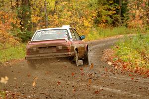 Dan Downey / Sammie Downey BMW 325is on SS13, Trouble.