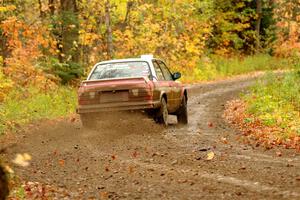 Dan Downey / Sammie Downey BMW 325is on SS13, Trouble.