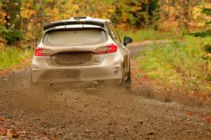 Al Kaumeheiwa / Cindy Krolikowski Ford Fiesta Rally3 on SS13, Trouble.