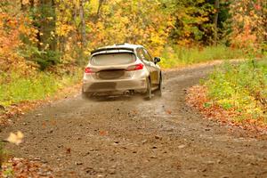 Al Kaumeheiwa / Cindy Krolikowski Ford Fiesta Rally3 on SS13, Trouble.