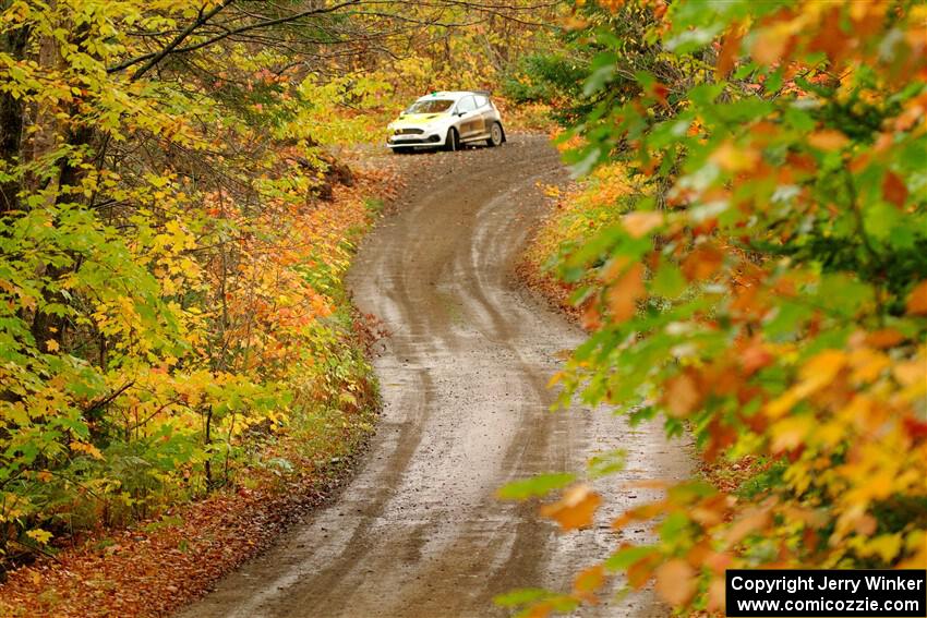 Al Kaumeheiwa / Cindy Krolikowski Ford Fiesta Rally3 on SS13, Trouble.