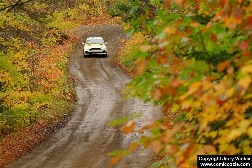 Al Kaumeheiwa / Cindy Krolikowski Ford Fiesta Rally3 on SS13, Trouble.