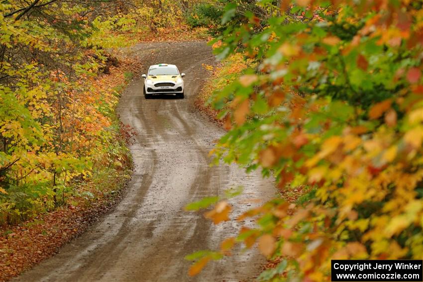 Al Kaumeheiwa / Cindy Krolikowski Ford Fiesta Rally3 on SS13, Trouble.