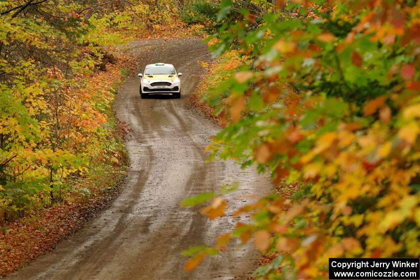 Al Kaumeheiwa / Cindy Krolikowski Ford Fiesta Rally3 on SS13, Trouble.