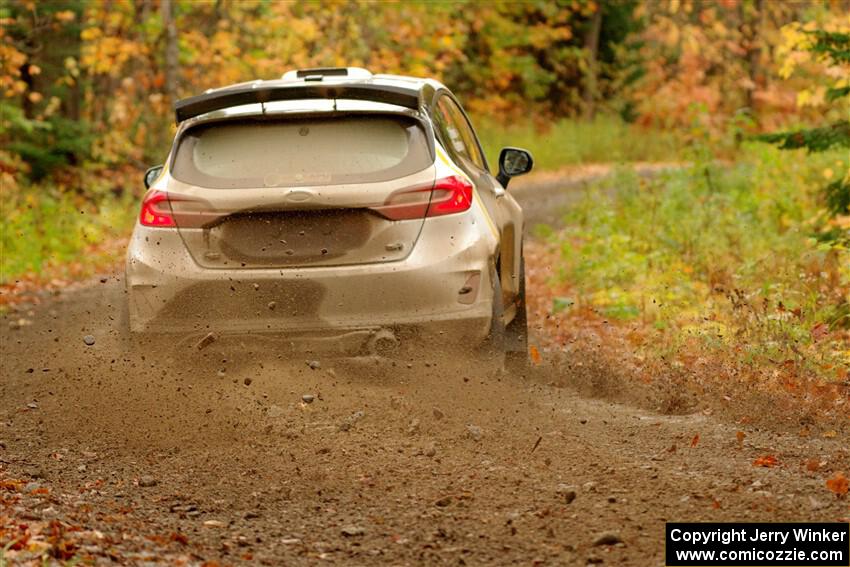 Al Kaumeheiwa / Cindy Krolikowski Ford Fiesta Rally3 on SS13, Trouble.