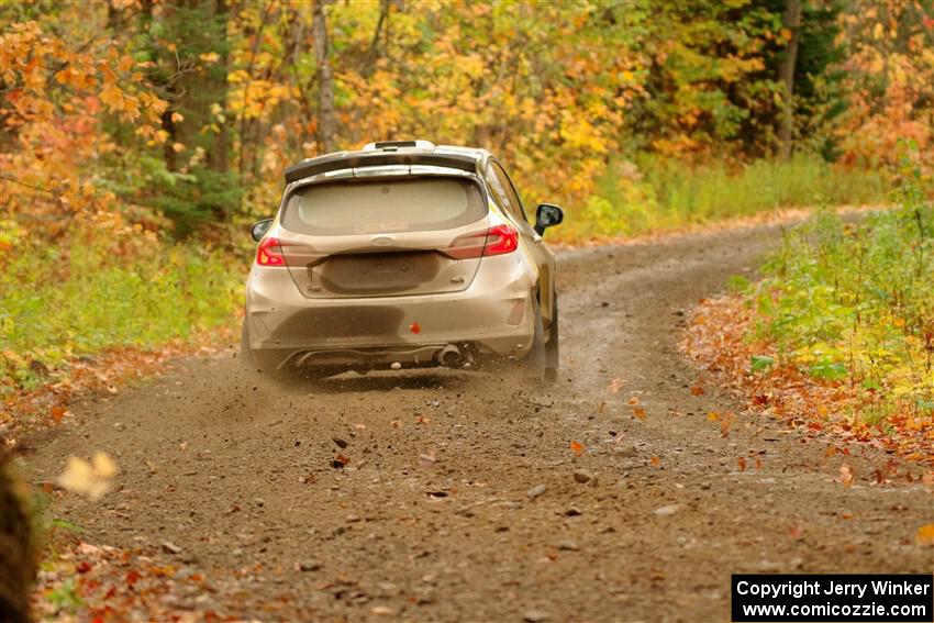 Al Kaumeheiwa / Cindy Krolikowski Ford Fiesta Rally3 on SS13, Trouble.