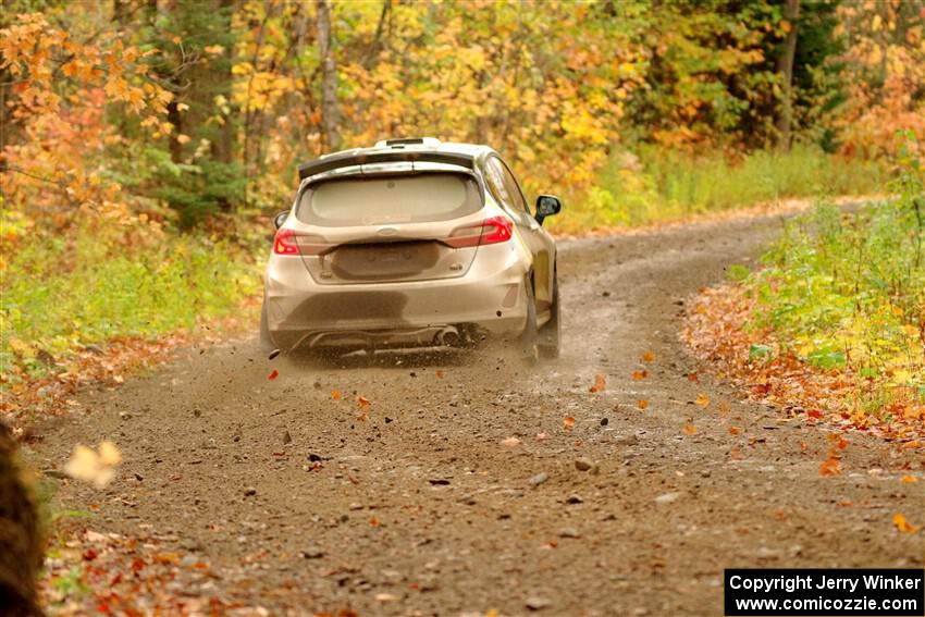 Al Kaumeheiwa / Cindy Krolikowski Ford Fiesta Rally3 on SS13, Trouble.