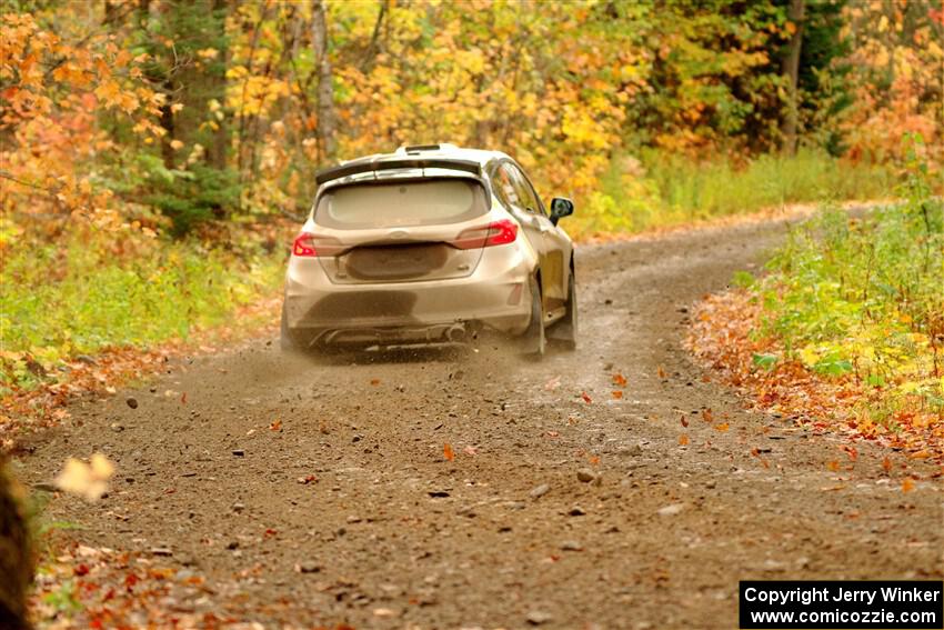 Al Kaumeheiwa / Cindy Krolikowski Ford Fiesta Rally3 on SS13, Trouble.