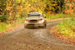 Al Kaumeheiwa / Cindy Krolikowski Ford Fiesta Rally3 on SS13, Trouble.