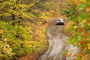 John Farrow / Michael Farrow Subaru WRX on SS13, Trouble.