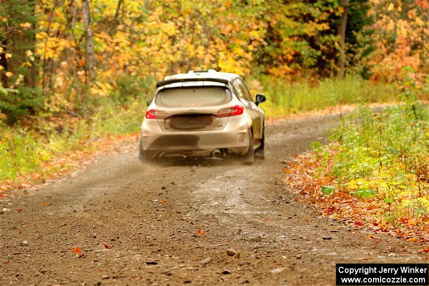 Al Kaumeheiwa / Cindy Krolikowski Ford Fiesta Rally3 on SS13, Trouble.