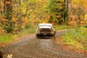 Sumit Panjabi / Michelle Rogers Mitsubishi Lancer Evo X on SS13, Trouble.