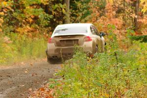 Jamey Randall / Andrew Rausch Subaru WRX on SS13, Trouble.