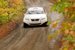 Michael Eckstein / Dylan Whittaker Lexus IS350 on SS13, Trouble.