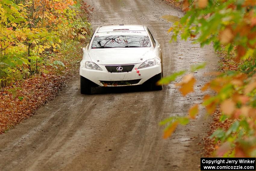 Michael Eckstein / Dylan Whittaker Lexus IS350 on SS13, Trouble.