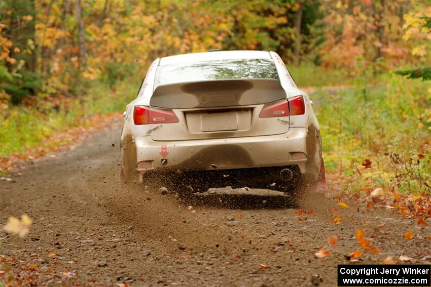 Michael Eckstein / Dylan Whittaker Lexus IS350 on SS13, Trouble.