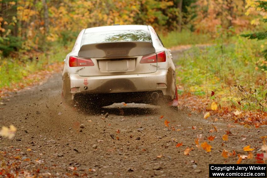 Michael Eckstein / Dylan Whittaker Lexus IS350 on SS13, Trouble.