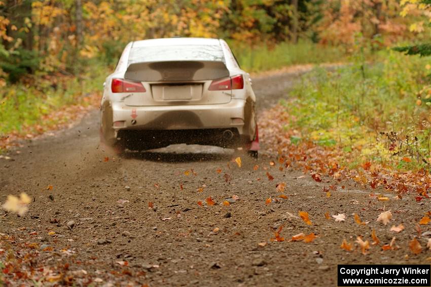 Michael Eckstein / Dylan Whittaker Lexus IS350 on SS13, Trouble.