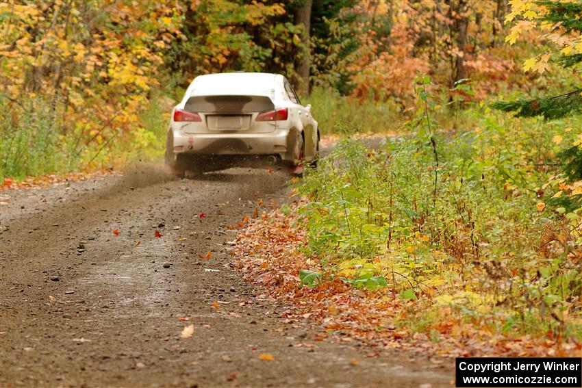 Michael Eckstein / Dylan Whittaker Lexus IS350 on SS13, Trouble.