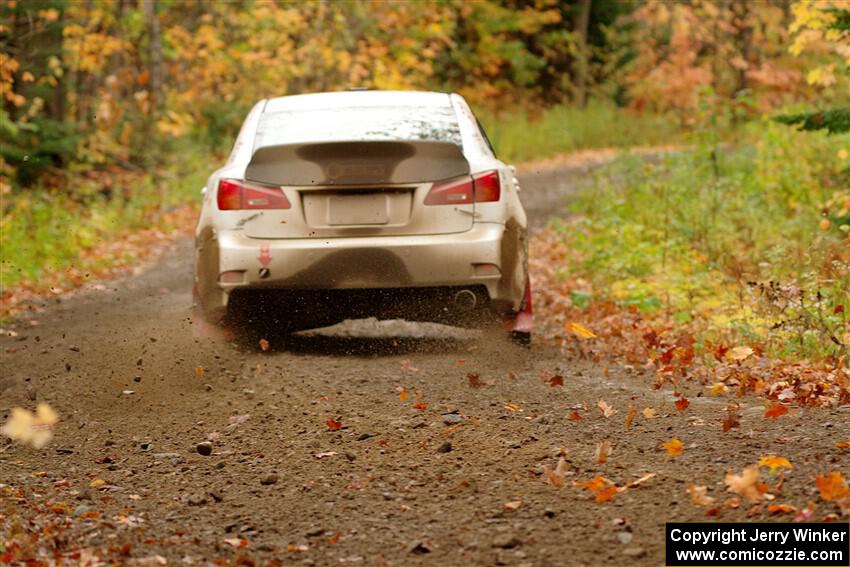 Michael Eckstein / Dylan Whittaker Lexus IS350 on SS13, Trouble.