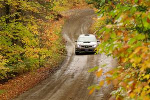 Scott Crouch / Ryan Scott Subaru WRX on SS13, Trouble.