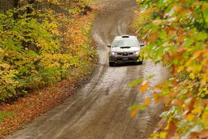 Scott Crouch / Ryan Scott Subaru WRX on SS13, Trouble.