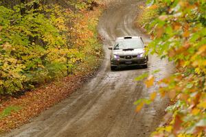 Scott Crouch / Ryan Scott Subaru WRX on SS13, Trouble.