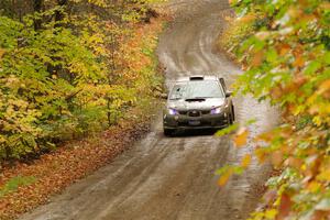 Scott Crouch / Ryan Scott Subaru WRX on SS13, Trouble.