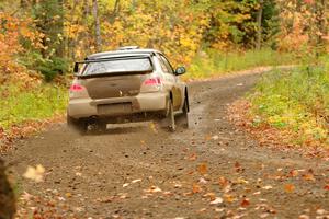 Scott Crouch / Ryan Scott Subaru WRX on SS13, Trouble.