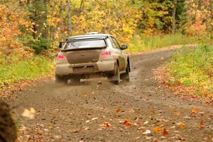 Scott Crouch / Ryan Scott Subaru WRX on SS13, Trouble.