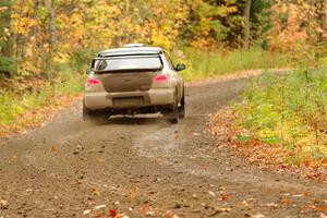 Scott Crouch / Ryan Scott Subaru WRX on SS13, Trouble.