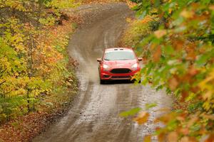 Sean Donnelly / Zach Pfeil Ford Fiesta ST on SS13, Trouble.