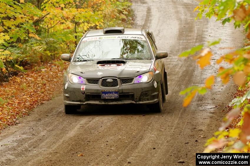 Scott Crouch / Ryan Scott Subaru WRX on SS13, Trouble.